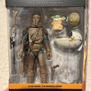 Star Wars Hasbro The Black Series THE MANDALORIAN & GROGU (ARVALA-7) NEW!